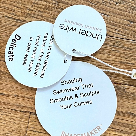 Contours by Coco Reef Diamond Print Wrap Tankini Swim Top – Size 8 Bra Sized 32C - Picture 4 of 12